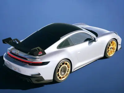 Porsche 911 GT3 992 Manthey Racing 2022 3D model