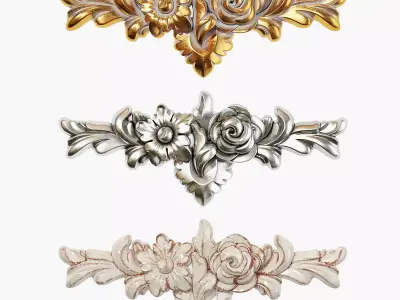 Classic carved 226 3D model