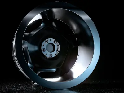 Wheel Mercedes Mybach Forged Monoblock 3D model