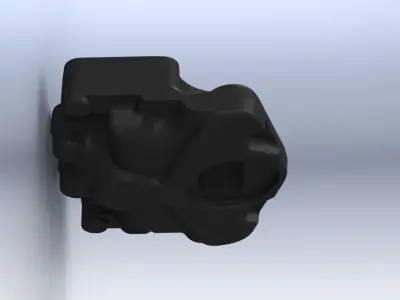 MAN BRAKE CALIPER 81 50804 6088 COVER 3D REVERSE ENGINEERING 3D print model