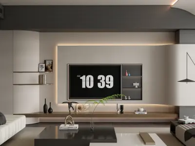 Living room 58 3D model