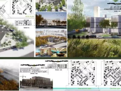 Hospital project designer 3D model
