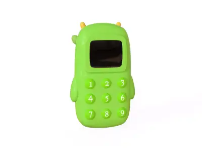 Dragon Phone Toy  Low-poly 3D model