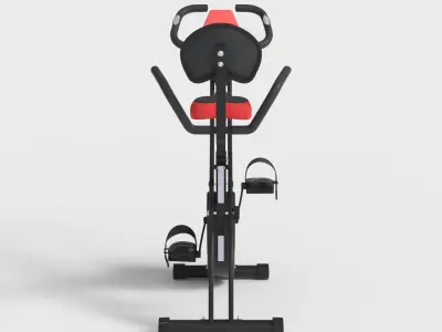 EXERCISE BIKE Low-poly 3D model