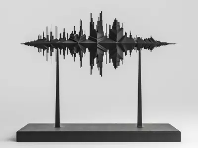 Fabian Burgy - Soundscultptures 3D model