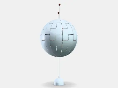 IKEA PS 2014 pendant lamp Low-poly 3D model