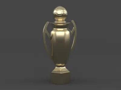 Trophy Cup 3D model 17