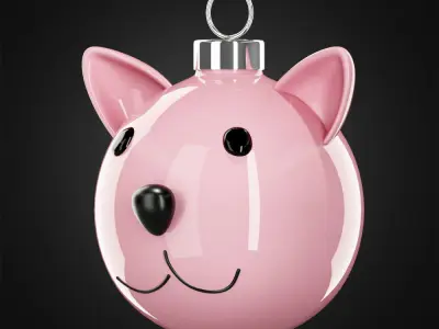 Baubles collection 01 3D model