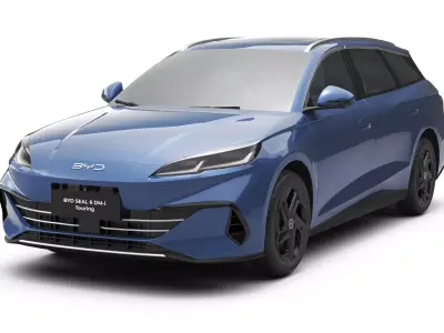 2025 BYD Seal 6 DM-i Touring 3D model