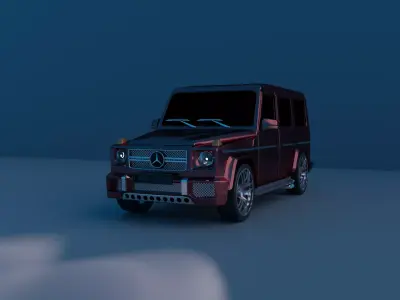 Mercedes G-Vagon  3D model