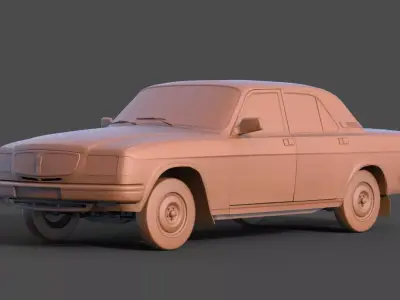 Gaz 3110 3D print model