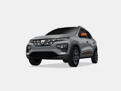 Dacia Spring Electric 2022 Low-poly 3D model