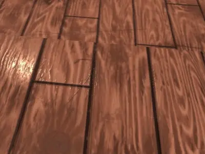 Modern  Ahsap Ev 3D  Unity  Proje yuklenebilirPaketi Low-poly 3D model