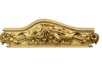 classic decor ornament 06 3D model