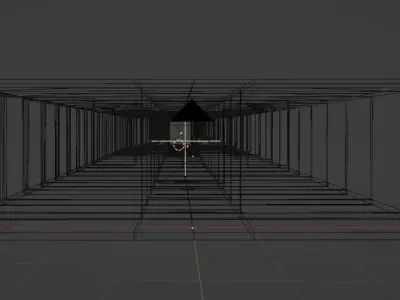 Neon Light Room Free 3D model