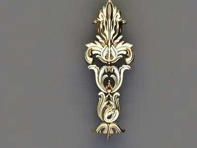 flower decoration  3D print model