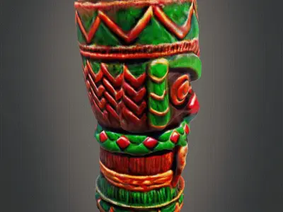 Tiki decor 3D print model