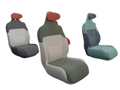 Car Seat 3D model