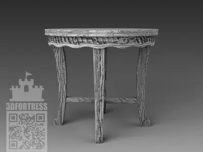 SmallTable 3D print model