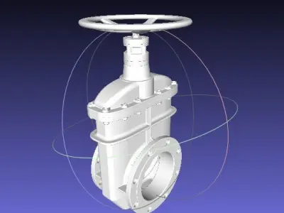 Gate Valve 3D model