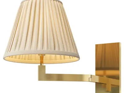 Porta Romana wall lamp Bentley 3D model