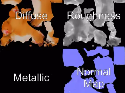 Charming Chihuahua model pack Low-poly 3D model