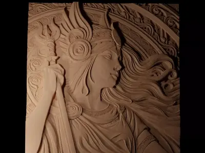 Frigg CNC 3d Print High Relief Sand Casting 3D print model