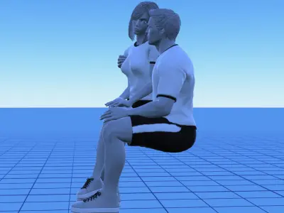 Couple I 3D model