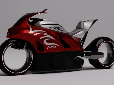 Electrice Bike future 3D model