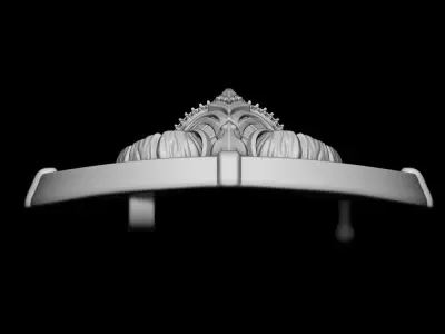 skull belt buckle demon  vol4 3D print model