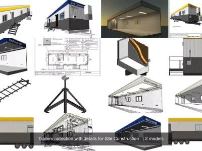 Trailers collection with details for Site Construction  