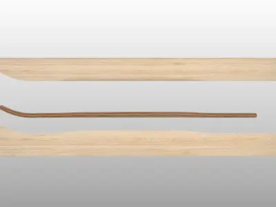 22 inch Penny board mold- Ready to be milled   3D model