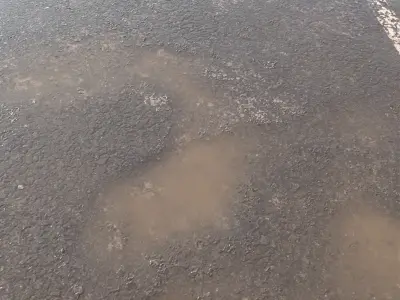 Wet asphalt 32 png pbr seamless 4k 3D model