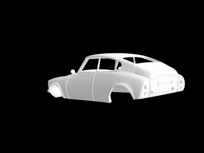 Citroen DS21 Tap Rally 3D print model