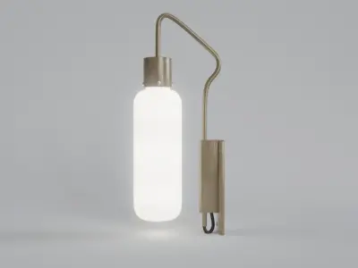 wall Lamp  Free low-poly 3D model