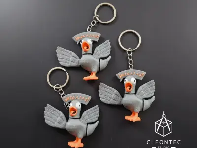 Paloma Migajera - Para tu amigo el Migajero 3D print model