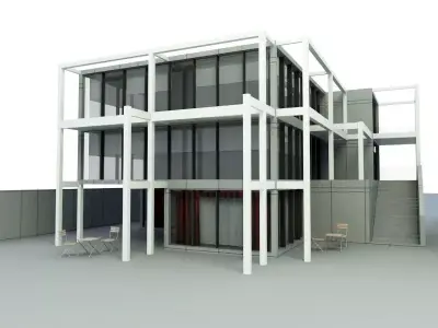 LUXUARY HOUSE NEW MODEL 3D model