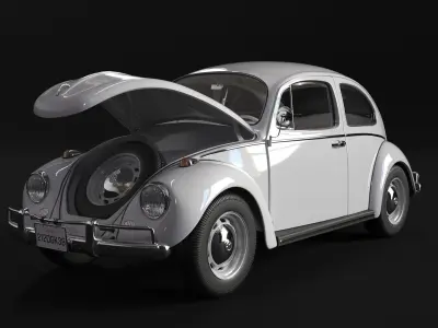 VW Classic Bettle 3D model