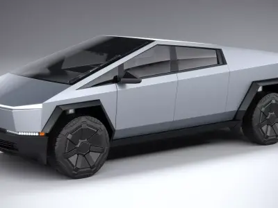 Tesla Cybertruck 2025 3D model