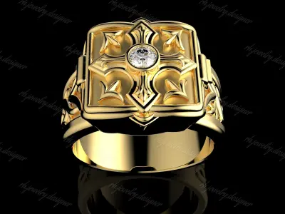 Gold N1114 3D print model