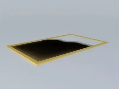 Large world map Free 3D model