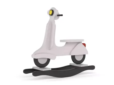 Rocking Motorcycle 3D model