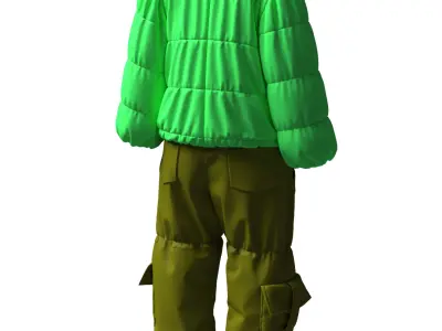 3d game clothes 3D model