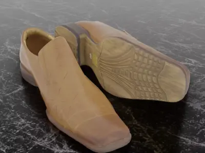 GUCINARI 3D CLASSIC MEN SHOES  3D model