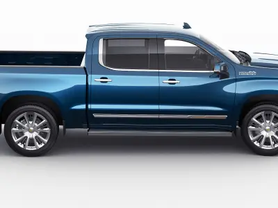 Pickup Silverado 2022 High Country  3D model