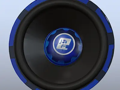 PowerAcoustik MOFO-124X - High Poly Free 3D model