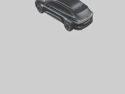 Lux Car Model Low-poly 3D model