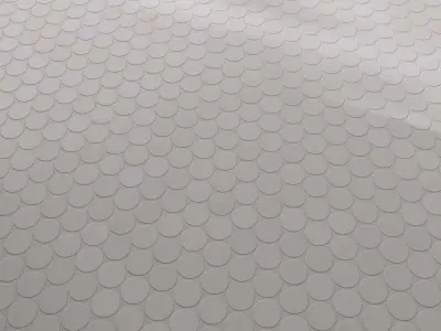 Tile Makoto Matte Ceramic Circle - Set 26  Texture