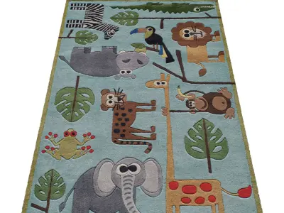 Rug Set 1235 3D model