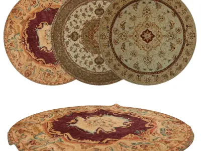 Rugs No 61 Low-poly 3D model